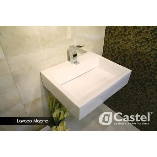 Lavamanos Magma Blanco Marca Castel