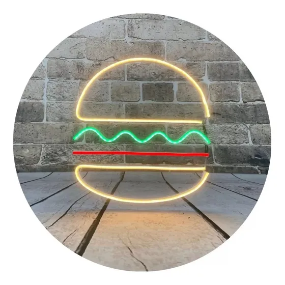 Letrero De Luz Led Para Decoración De Restaurante