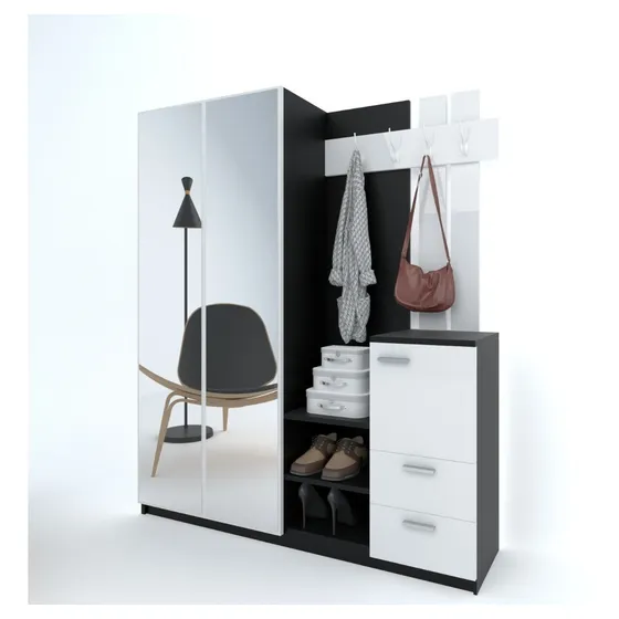 Placard Recibidor Mueble Perchero Zapatero