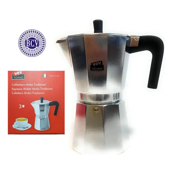 Cafetera Greca 3 Tazas Italiana