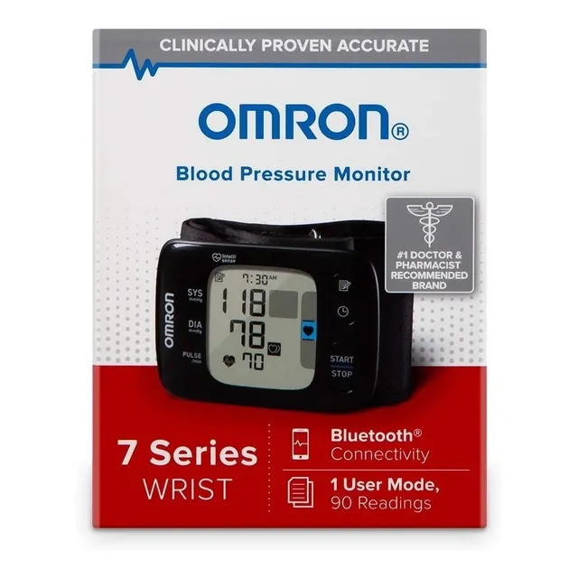 Medidor De Presion Arterial Omron Serie 7 Muñeca