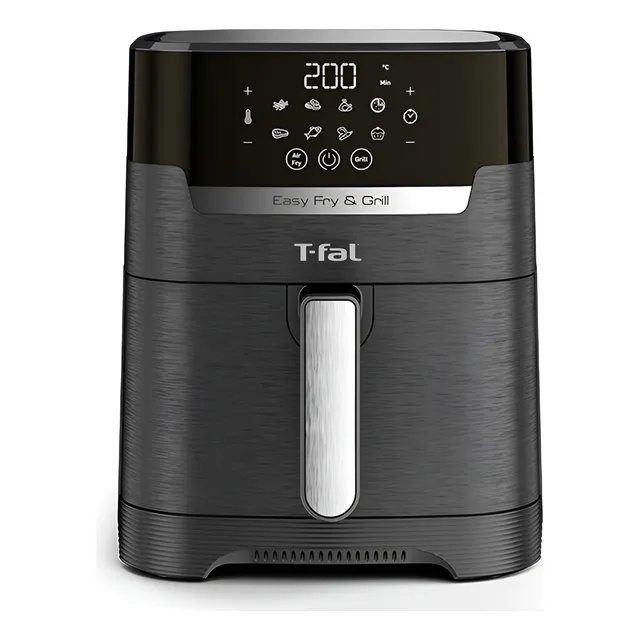 Freidora De Aire Y Parrilla Digital T-fal Ey505 4.2 Lt