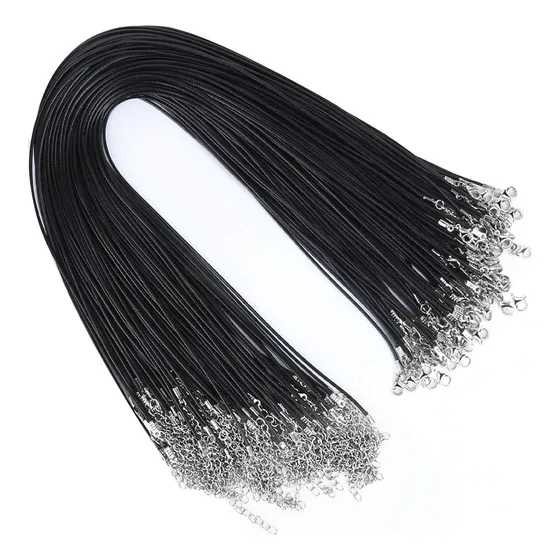Para  100pcs Cuerda Para Collares Cuerda De Collar Cuero