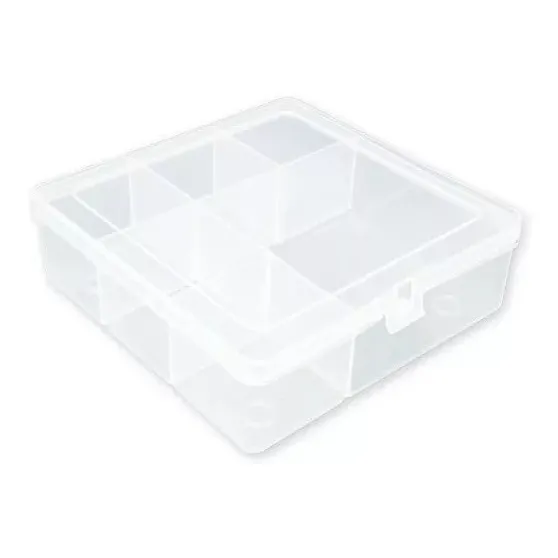 10 Caixas Organizadoras Plásticas Guloseimas 6 Divisórias