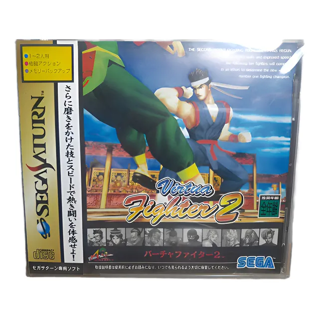 Juego Virtua Fighters 2 Para  Sega Saturn (jap/orig) Sellado