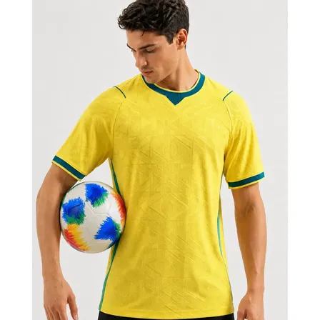 Camisa Jogador 1.1 Amarela Masculina 2026 Torcida Qualidade