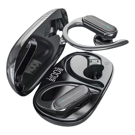 Audífonos Inalámbricos Bluetooth 5.3 Deportivos Con Gancho