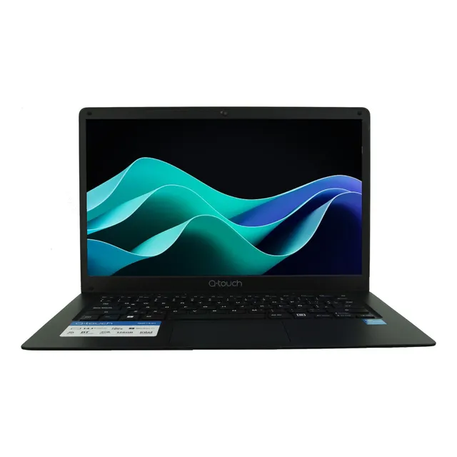 Notebook Q-touch Nqt14-01 4gb Ram, 128gb, Intel Celeron Negro 10000 Mah