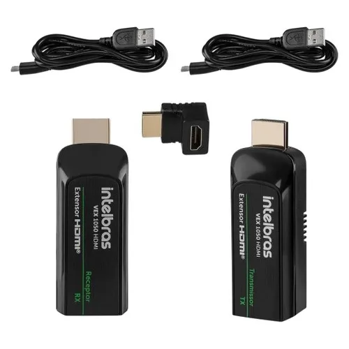 Extensor Hdmi Rj45 50mts Intelbras Vex 1050 Hdmi