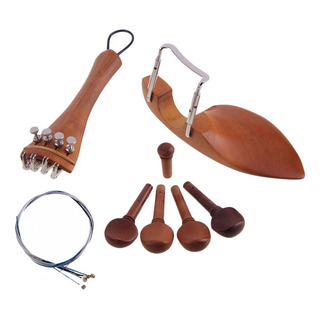 4/4 Violín Resto De Barbilla Afinador Afinador Fino 4/4 Violín Resto De Barbilla Afinador Afinador Fino