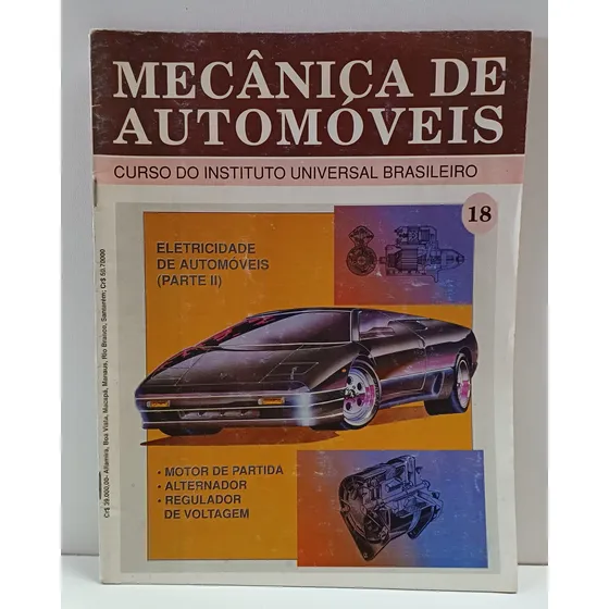 Revista Mecânica De Automóveis Volume 18 