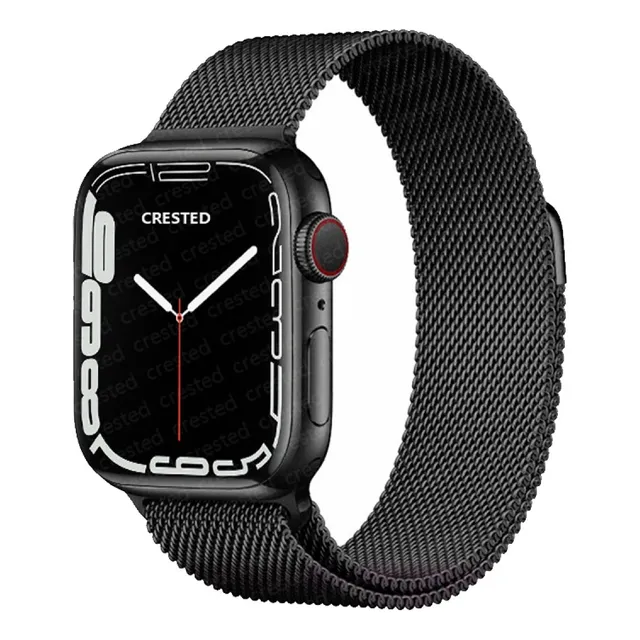 Correa Apple Watch Elegante Banda Manilla Metalica Acero