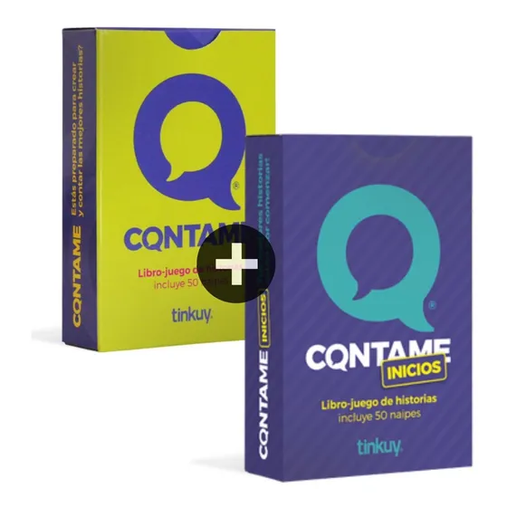 Combo Contame + Contame Inicios - Juego De Cartas Literario
