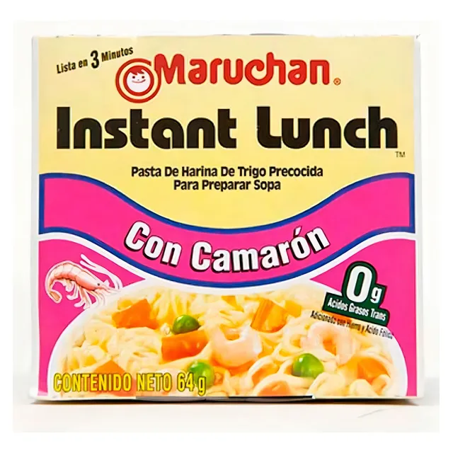 Sopa Maruchan Camarón 64g - Instantánea Y Deliciosa