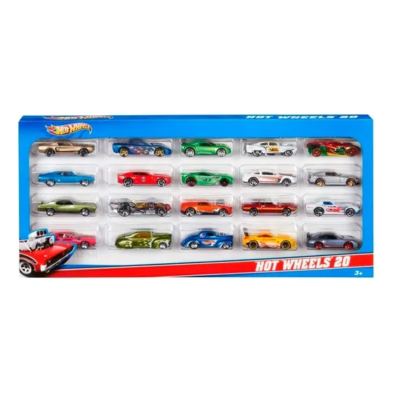 Set Hot Wheels Surtido 20 Autos