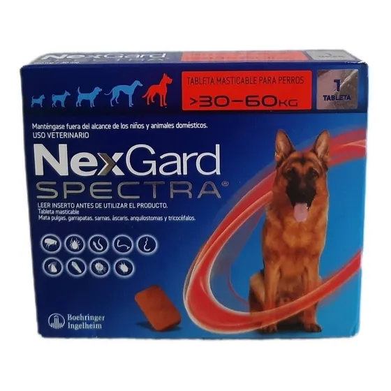 Nexgard - Perros Spectra  30-60 Kg