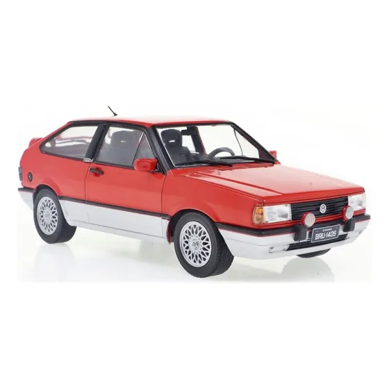 Miniatura Gol Gti Vermelho 1992 Vw 1:24 Califórnia Classics