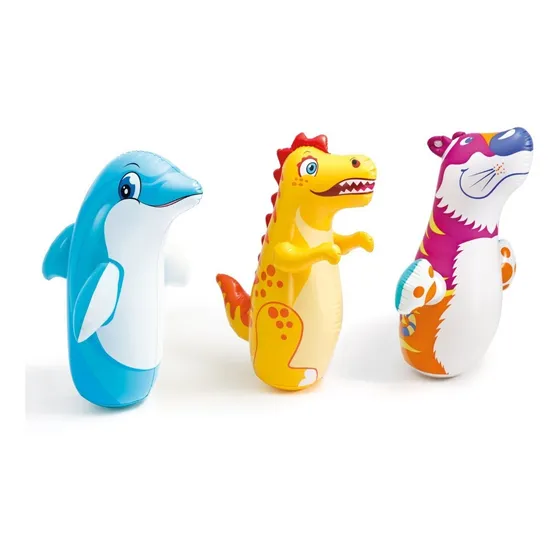 Inflable Intex Muñeco 3d Infantil Bolsa De Boxeo Porfiado