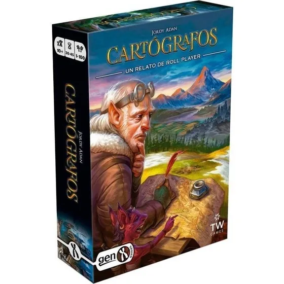 Cartógrafos Un Relato De Roll Player Juego De Mesa