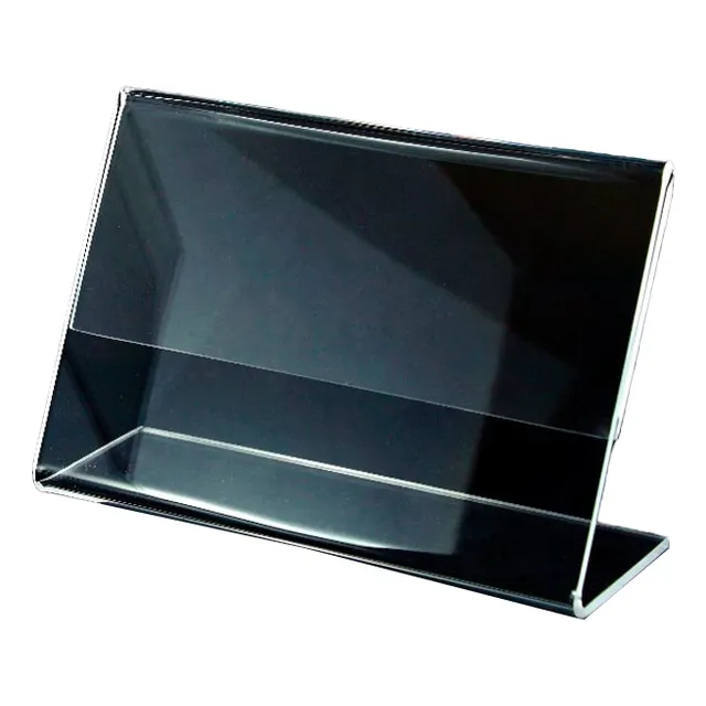 Exhibidor, Porta Precios, Acrilico , Full-acril X20uni 7x5cm