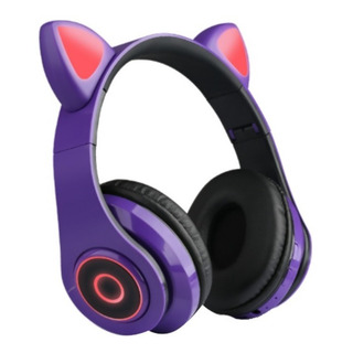 Audifonos Diadema Bluetooth Orejas Gato Bluetooth Recargable Audifonos Diadema Bluetooth Orejas Gato Bluetooth Recargable