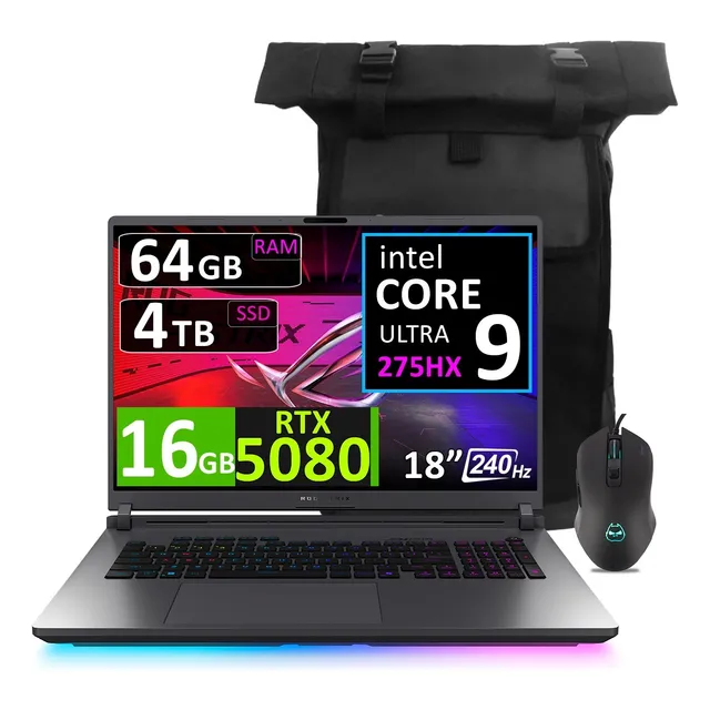 Asus Rog Strix G18 2025 Ultra 9 275hx 64gb 4tb, Rtx5080 16gb