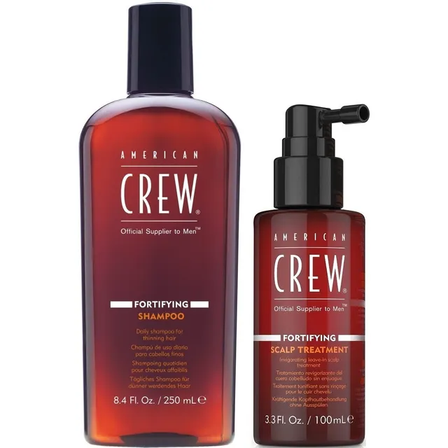 Fortifying Shampoo 250ml +  Loción Capilar American Crew Men