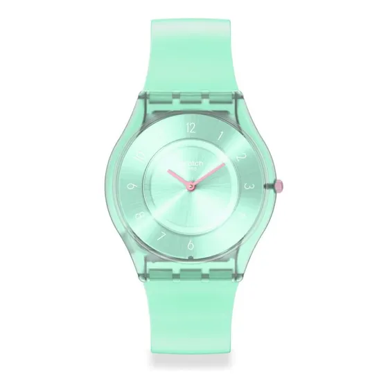 Reloj Swatch Big Bold Biosourced Lacado Pastelicious Teal De