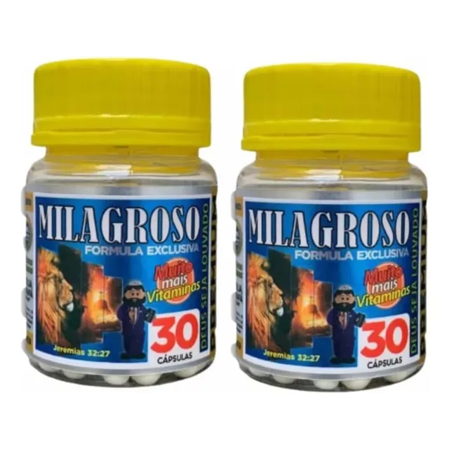 Kit Novo Milagroso Jes 2 Potes