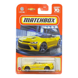 1:64 Matchbox 2015 Chevy Camaro Convertible 70 Aniversario 1:64 Matchbox 2015 Chevy Camaro Convertible 70 Aniversario