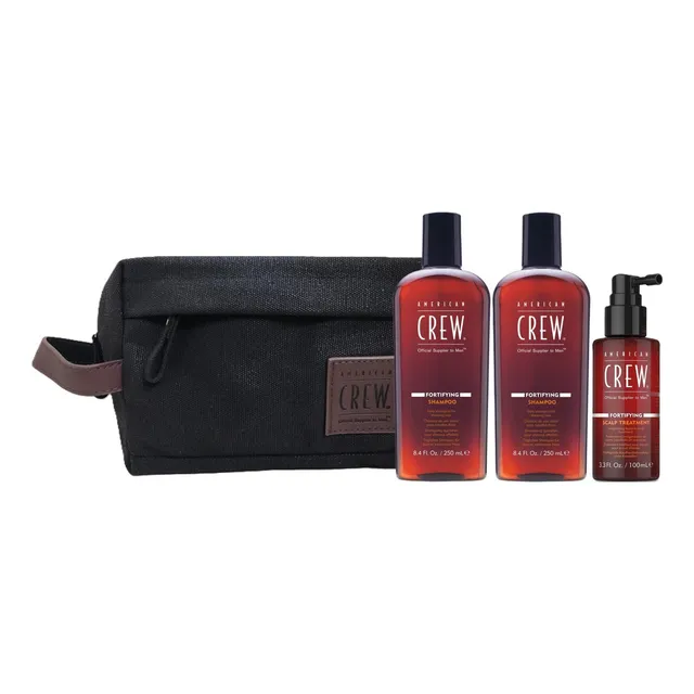 Pack: 2 Shampoo + 1 Loción Capilar Fortifying American Crew 