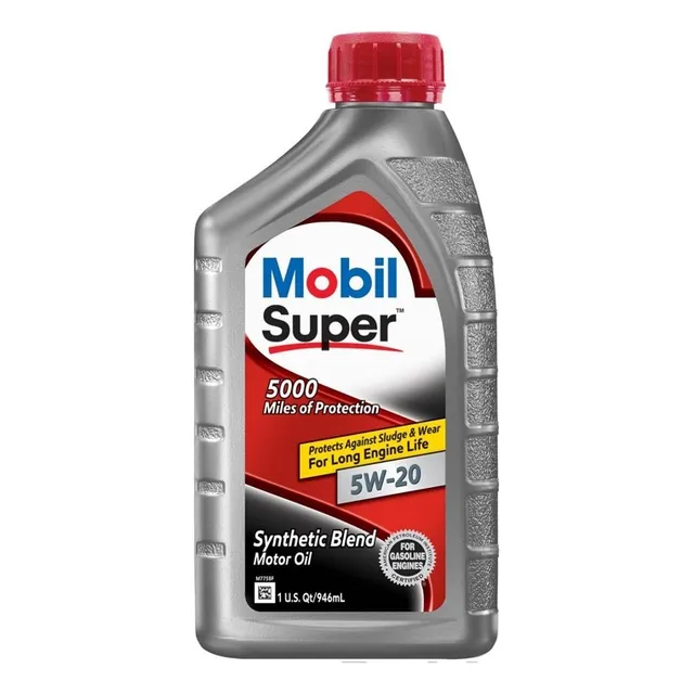 Aceite Mobil Super 5000 Millas 5w20 Semisintético Original