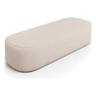 Puff Decorativo OrgĂąnico 195cm Doha Linho Cru Puff Decorativo OrgĂąnico 195cm Doha Linho Cru