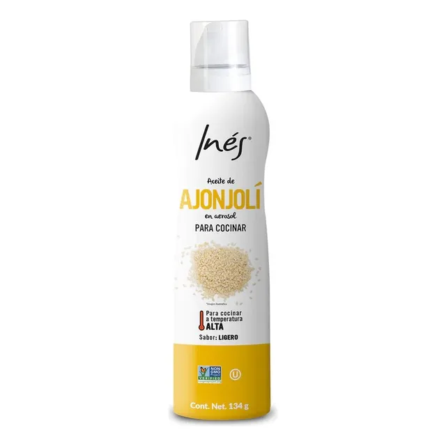 Aceite Inés De Ajonjolí Aerosol Spray 134ml Aceite De Sesamo