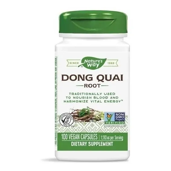 Dong Quai Raiz 100 Cápsulas Veganas Nature´s Way