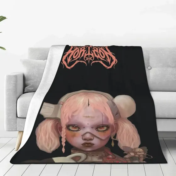 . Manta De Franela Con Estampado 3d Bring Me The Horizons