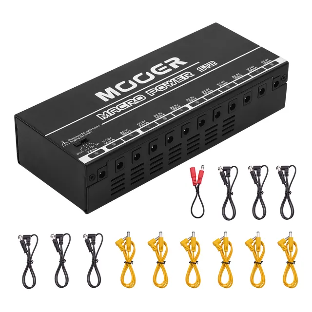 Fuente De Efectos 12 Power Station Mooer Supply Guitarra
