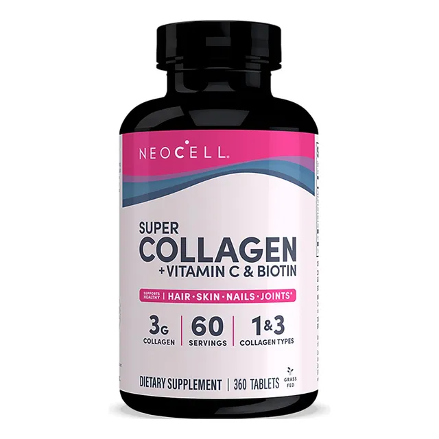 Neocell Super Collagen Tipo I  Iii + Vitamina C - 360 Svqyw