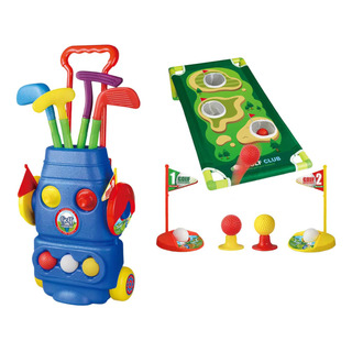 Kit De Golfe Infantil Para Aprendizado Divertido 14 Peças Kit De Golfe Infantil Para Aprendizado Divertido 14 Peças