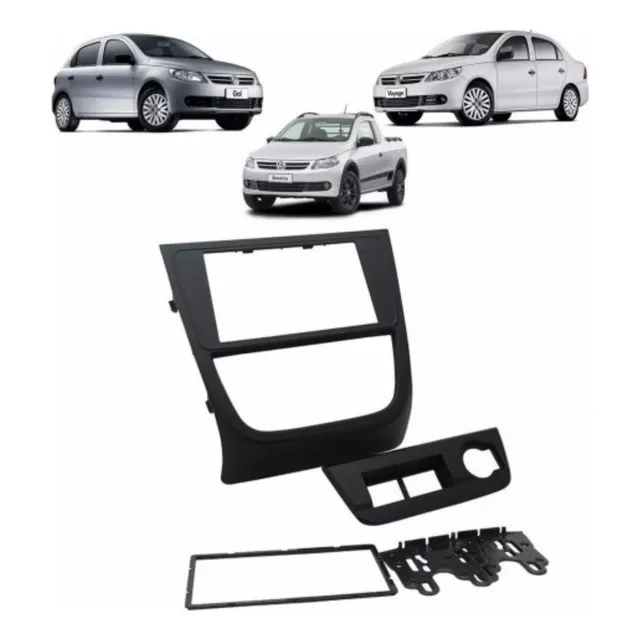 Marco Adaptador Vw Gol G6 2 Din / Saveiro G6