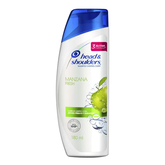 Shampoo Head And Shoulders Manzana Fresh 180 Ml