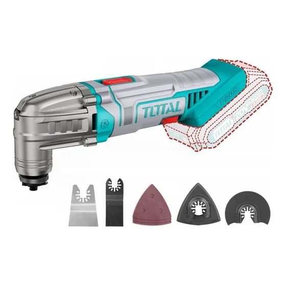 Sierra Multicortadora Oscilante A Bateria 20v Total + Acc