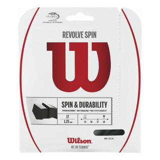 Set De Cuerda Wilson Revolve Spin Negro 1.30mm Set De Cuerda Wilson Revolve Spin Negro 1.30mm