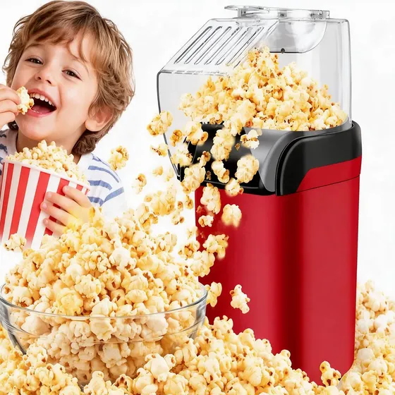 Pipoqueira Elétrica Sem Óleo Saudável Popcorn Air Fryer1100w