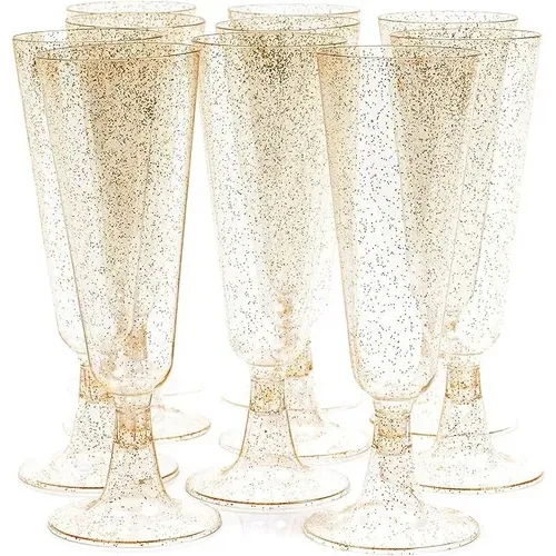 Copas Desechables Vino, Postres Plástico Premium 50 Piezas
