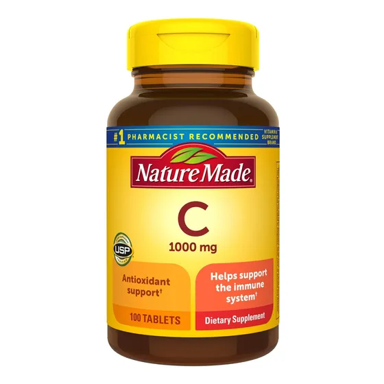 Suplemento Nature Made De Vitamina C, Tabletas De 1000 Mg, 1
