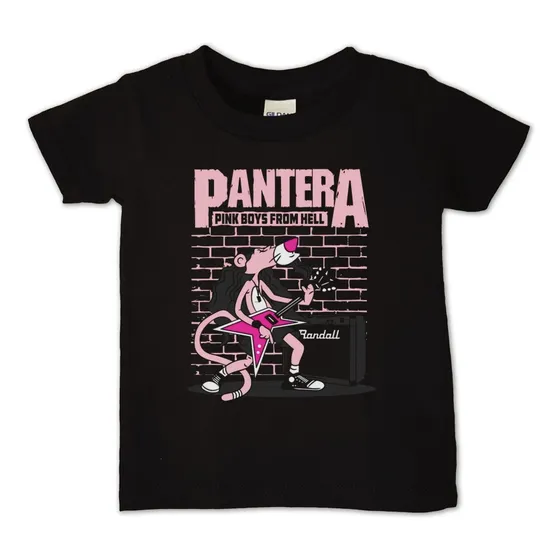 Polera Niño Pantera Rosa Pink Boys From Cartoons Abominatron