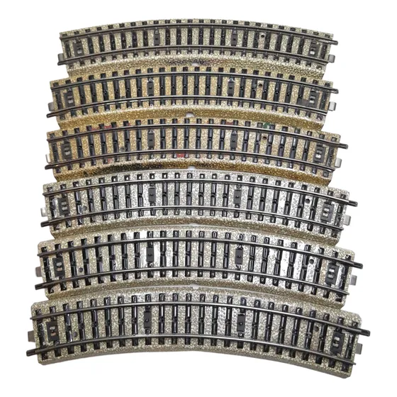Vias Curvas Märklin  Base Verdosa Modelo 5100 - H0x6u. -adcu