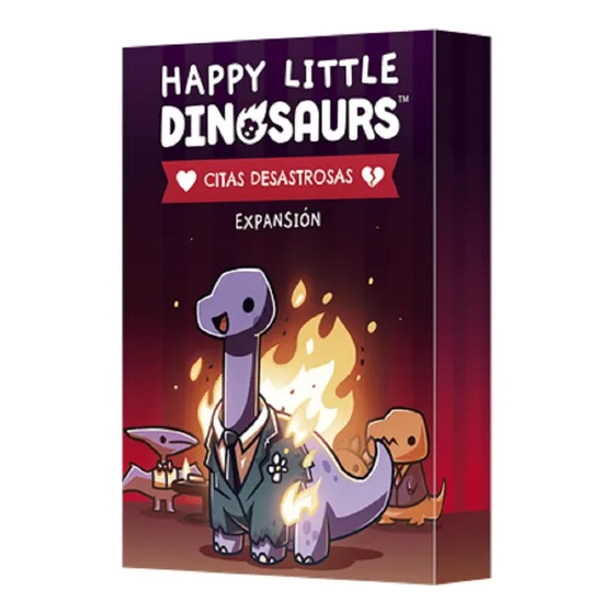 Asmodee Happy Little Dinosaurs Citas desastrosas Español