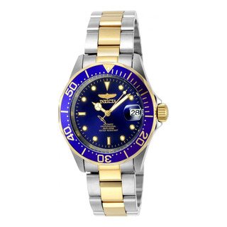 Reloj Invicta Pro Diver 8928 Automático Color De La Correa Plateado/dorado Color Del Bisel Azul Color Del Fondo Azul Reloj Invicta Pro Diver 8928 Automático Color De La Correa Plateado/dorado Color Del Bisel Azul Color Del Fondo Azul